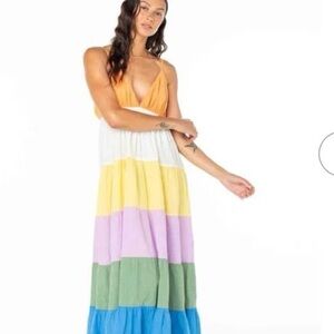 Women's Honolulu Glow Maxi Dress By Roxy BNWT size medium